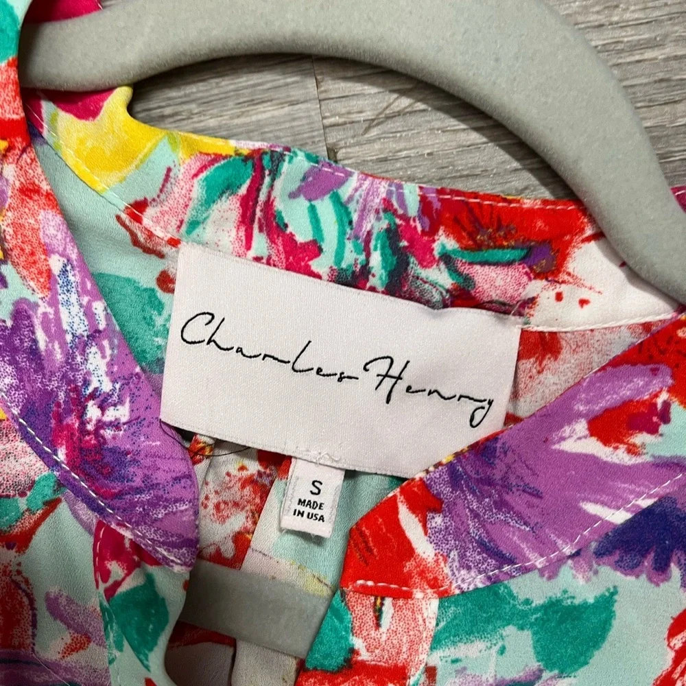 Charles Henry‎ Beautiful Floral Dress- Small